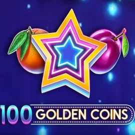 100 Golden Coins slot icon by Amusnet Interactive, available at Cazeus Casino