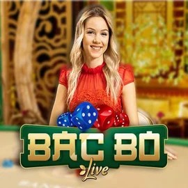 Bac Bo slot logo by Evolution at Cazeus Casino