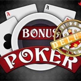 Bonus Poker Deluxe - 3 Hands slot logo by RTG (Reel Time Gaming) at Cazeus Casino