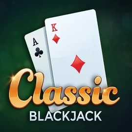 Classic Blackjack by Red Tiger Gaming, showcased at cazeusscasino.co.uk – game logo