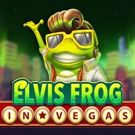 Elvis Frog In Vegas logo by BGAMING Cazeus Casino