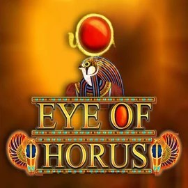 Eye of Horus slot logo by RTG (Reel Time Gaming) at Cazeus Casino
