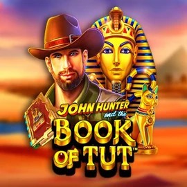 John Hunter and the Book of Tut logo by Pragmatic Play at Cazeus Casino