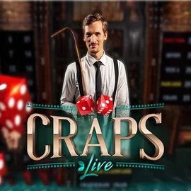 Live Craps game by Evolution – logo hosted on Cazeus Casino