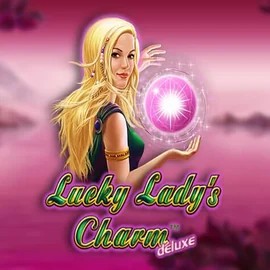 Lucky Ladys Charm Deluxe online game logo by Greentube on cazeusscasino.co.uk