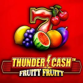 Thunder Cash Fruity Fruity slot visual from Novomatic available on cazeusscasino.co.uk