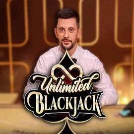 Enjoy Unlimited Blackjack by Ezugi – logo hosted on cazeusscasino.co.uk