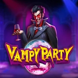 Vampy Party by Pragmatic Play, showcased at cazeusscasino.co.uk – game logo